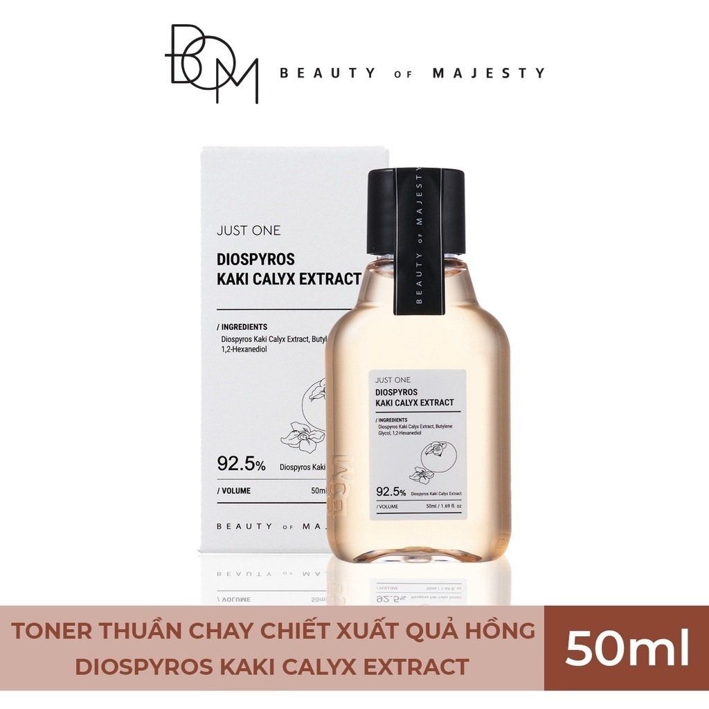  Nước Cân Bằng Tinh Chất Trái Hồng BOM Just One 92,5% Diospyros Kaki Calyx Extract 50ml - DATE 