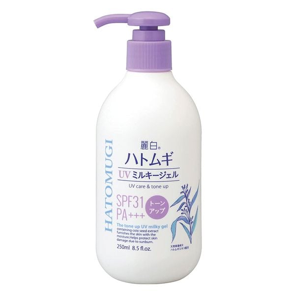 Dưỡng Thể Chống Nắng Nâng Tông Hatomugi Spf 31 Pa+++ 250ml
