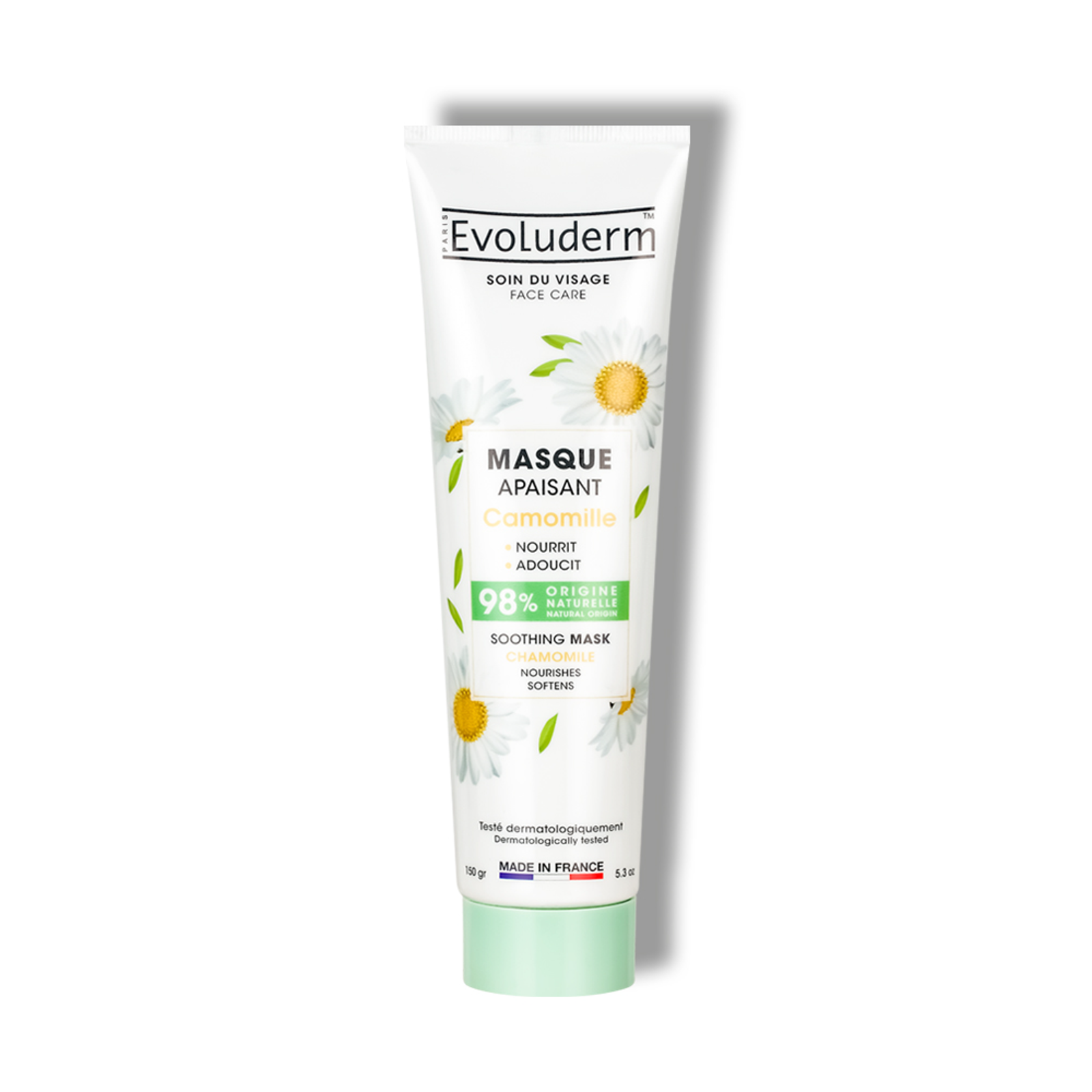 Mặt Nạ Dưỡng Mềm Mịn Da Tinh Chất Hoa Cúc Evoluderm 150G