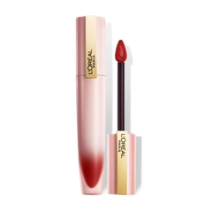  Son Mịn Lì L'Oréal Paris Chiffon Signature Chiffon Signature Matte Liquid Lipstick #129 I Lead Đỏ Tươi 7ml - DATE 