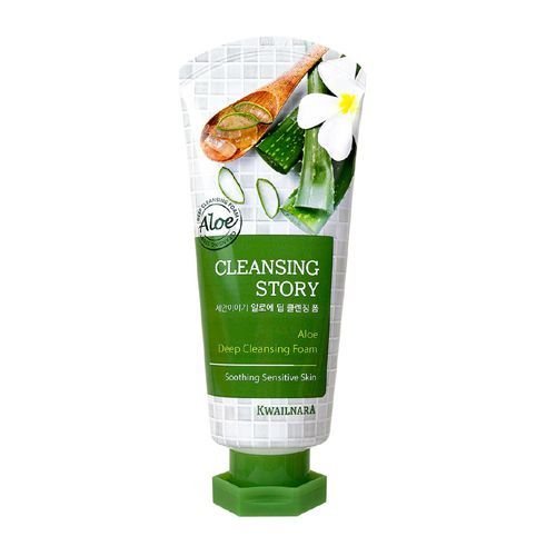 Sữa Rửa Mặt Kleanara Aloe Foam Cleansing 120 G - Date 4