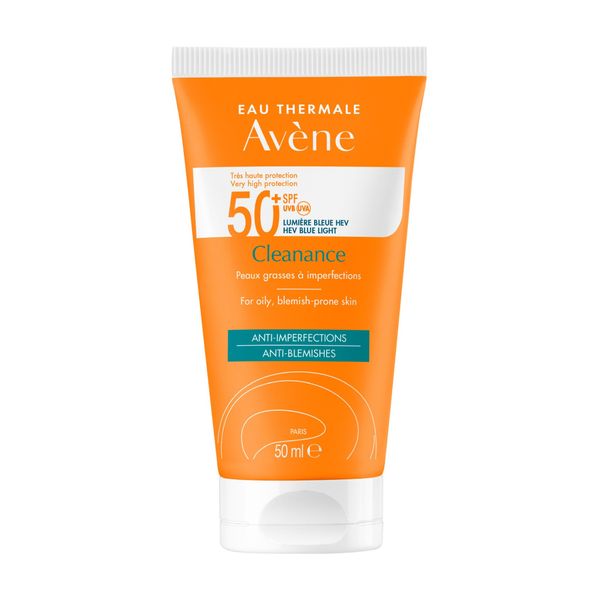 Avene Sữa Chống Nắng Quang Phổ Rộng Cho Da Dầu Mụn Spf 50+ 50ml Blue Light