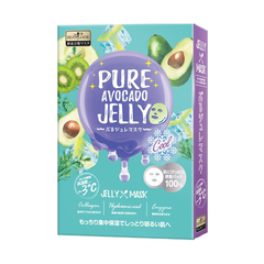  Mặt Nạ Thạch Dịu Mụn Se Lỗ Chân Lông Sexylook Jelly Bơ Pure Avocado Jelly (Màu Xanh Lá)  28mlx3 (Hộp 3 miếng) 