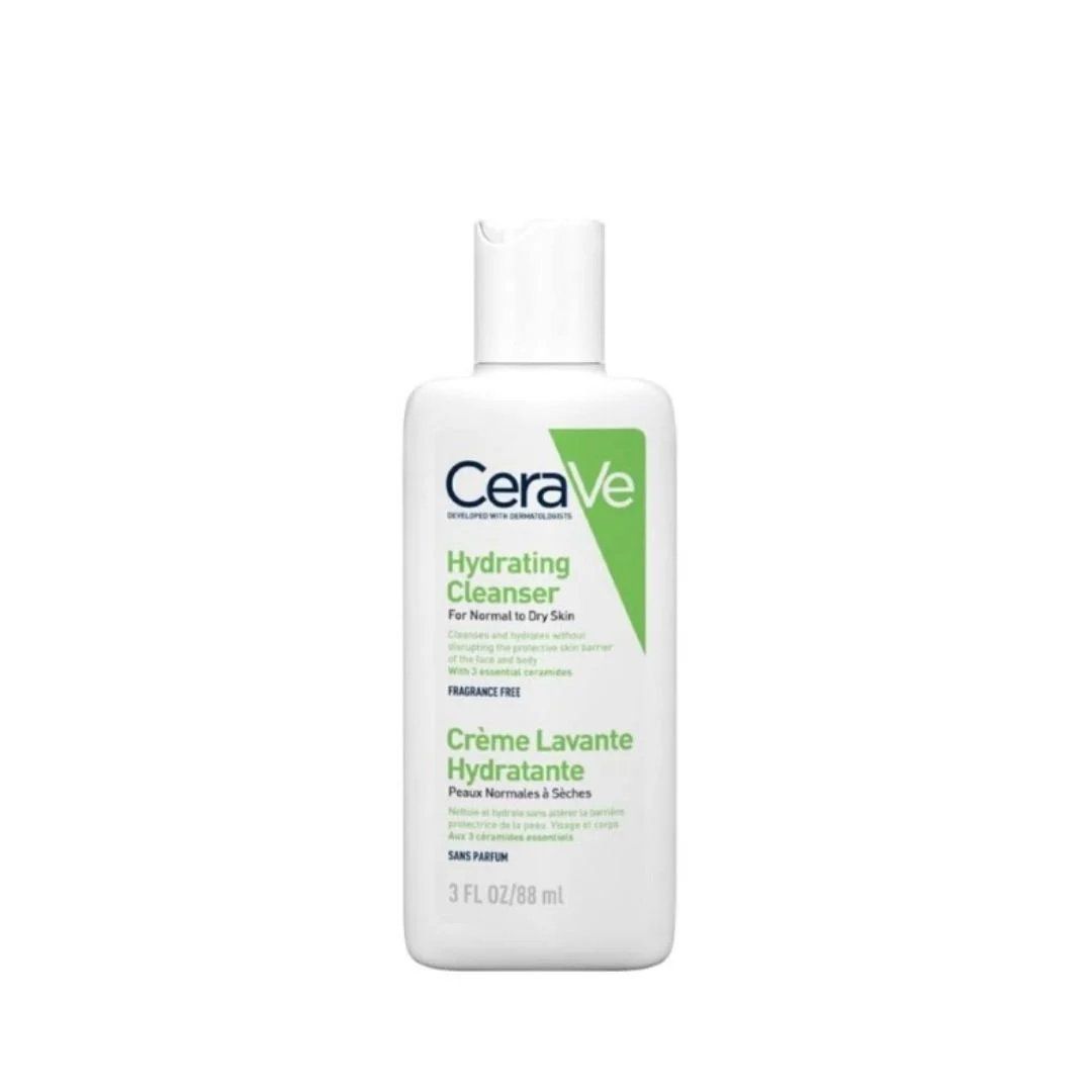 Sữa Rửa Mặt Cerave Giúp Làm Sạch Sâu Dành Cho Da Thường Và Da Khô 88Ml