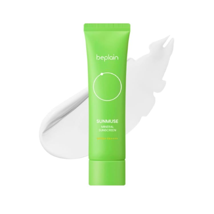 Kem Chống Nắng Beplain Vật Lý Kiềm Dầu, Mịn Lì Sunmuse Mineral 50ml