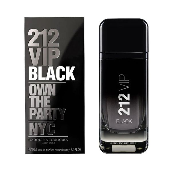 Nước Hoa Nam Carolina Herrera 212 Vip Men Black Edp 100ml - NEW
