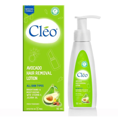  Sữa Tẩy Lông Cho Mọi Loại Da Cleo Avocado Hair Removal Lotion All Skin Types 90ml 