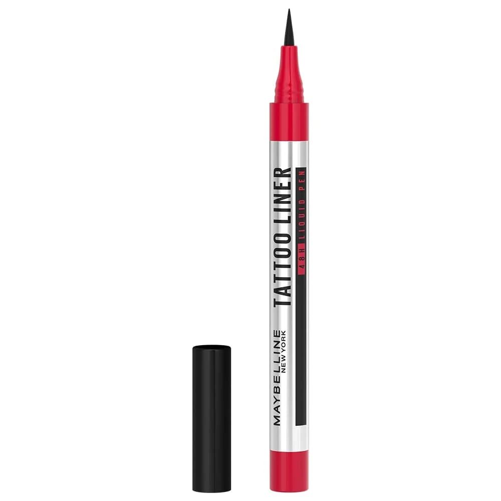 Bút Kẻ Mát Nước Maybelline Line Tattoo 48H Liquid Pen Bk As - Date 4