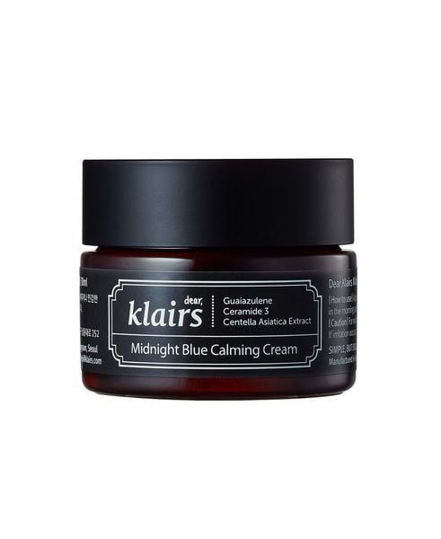 Kem Dưỡng Da Ban Đêm Klairs Midnight Blue Calming Cream 30ml