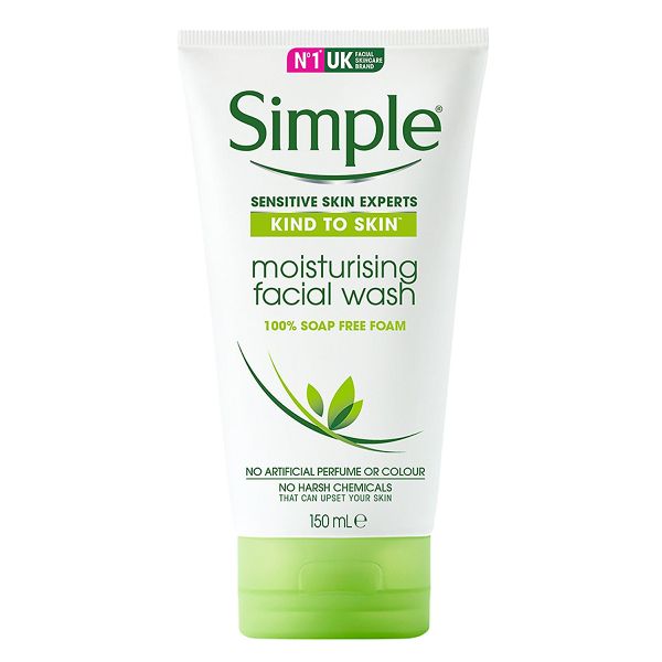 Sữa Rửa Mặt Dành Cho Da Khô, Da Nhạy Cảm Simple Moisturising Facial Wash 150ml
