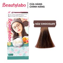  Kem Nhuộm Tóc Tạo Bọt Màu Nâu Chocolate Beautylabo Whip Hair Color - Antique Chocolate 