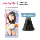 Kem Nhuộm Tóc Tạo Bọt Màu Nâu Xám Khói Beautylabo Whip Hair Color - Misty Ash.