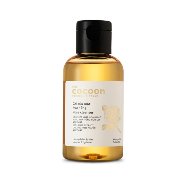 Gel Rửa Mặt Hoa Hồng Cocoon 140ml - NEW