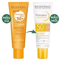  Kem Chống Nắng Giảm Bóng Nhờn Bioderma Photoderm Aquafluide SPF 50+ 40ml (không màu) - New 