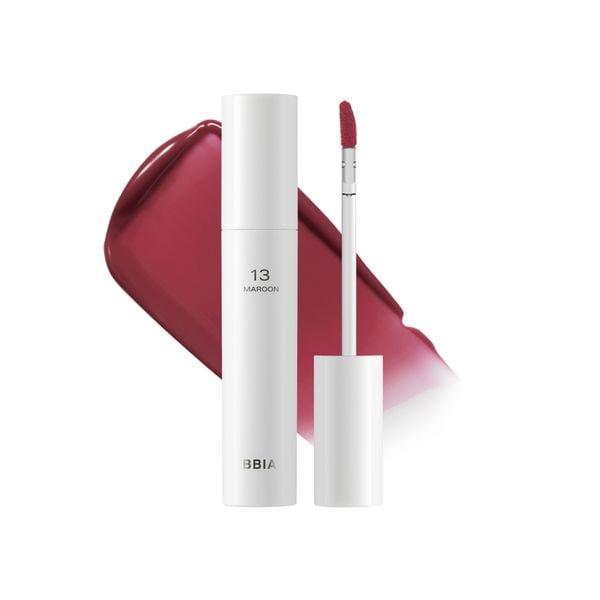 Son Tint Bóng Bbia Glow Lip Tint 13 Maroon