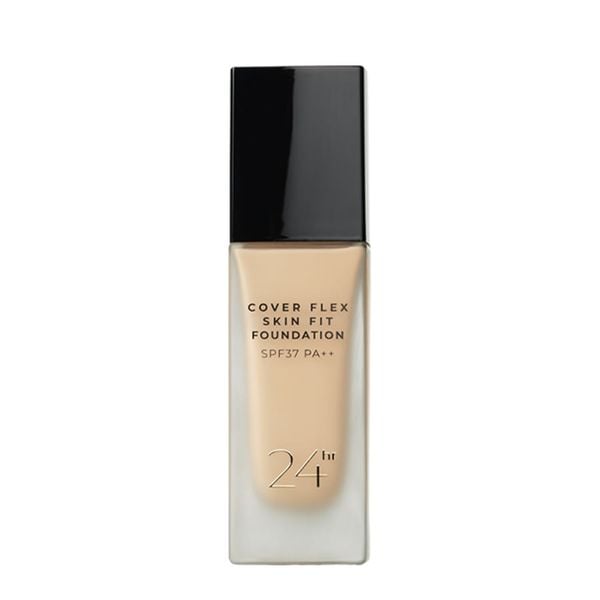 Kem Nền Che Khuyết Điểm Bom Cover Flex Skin Fit Foundation #21 Rosy Beige 30Ml