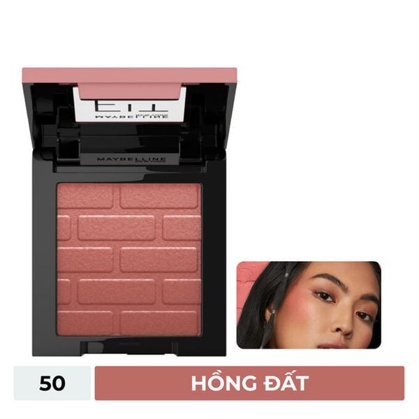 Phấn Má Hồng Maybelline Fit Me 50 Revolutionary - Hồng Đất