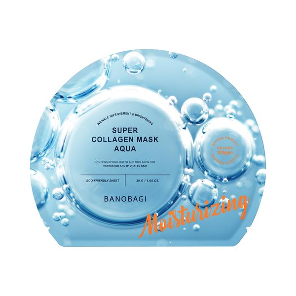 Mặt Nạ Banobagi Aqua Cấp Ẩm Da Căng Bóng (Xanh Dương) 30G