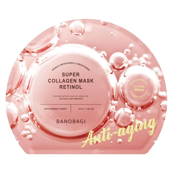 Mặt Nạ Banobagi Retinol Retinol Cải Thiện Nếp Nhăn (Hồng Cam) 30G