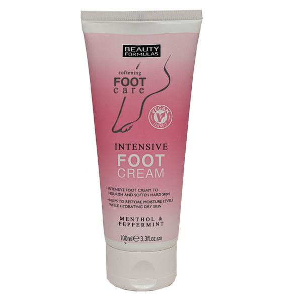 Kem Dưỡng Da Chân Beauty Formulas Intensive Foot Cream 100ml