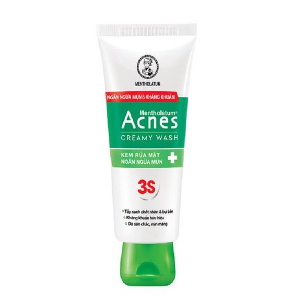 Kem Rửa Mặt Ngăn Ngừa Mụn Acnes 50G