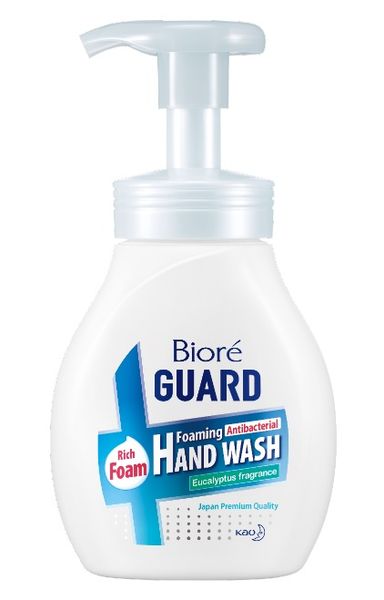 Bọt Rửa Tay Kháng Khuẩn Bioré Guard Hương Khuynh Diệp 250ml