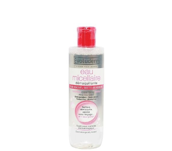 Nước Tẩy Trang Evoluderm Cho Da Dễ Kích Ứng & Nhạy Cảm 250ml
