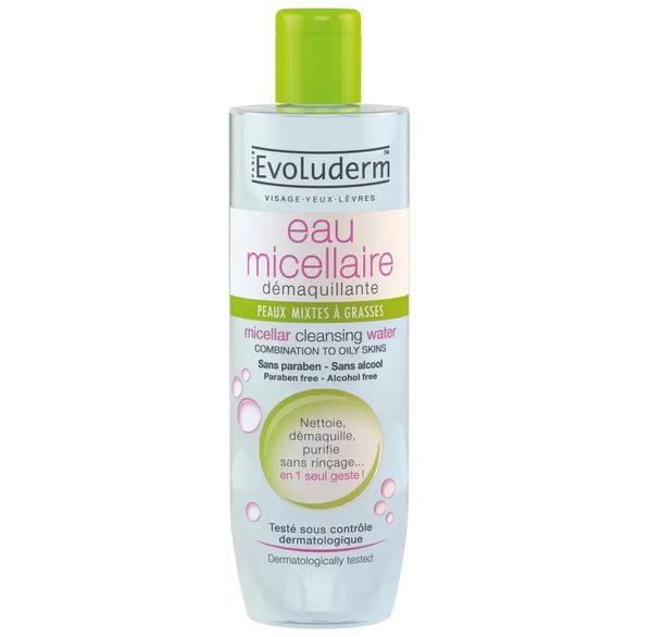 Nước Tẩy Trang Evoluderm Cho Da Hỗn Hợp & Da Dầu 250ml