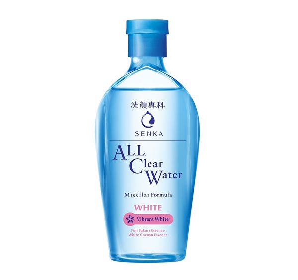 Nước Tẩy Trang Senka All Clear Water Micellar Formula White Dưỡng Trắng 230ml