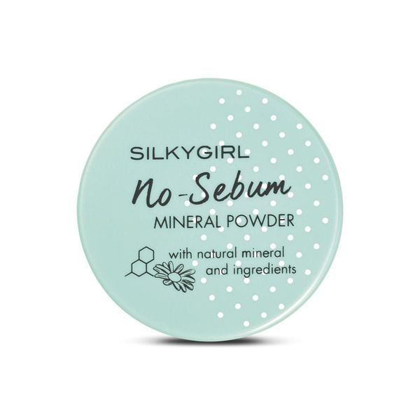 Phấn Phủ Khoáng Kiềm Dầu Silkygirl No-Sebum Mineral Powder 5G