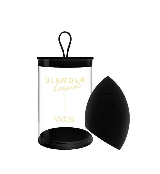 Bông Giọt Nước Vạt Xéo Ph04 Vacosi Prs Pro Crucial Blender (Đen, Hộp 1 Cái)
