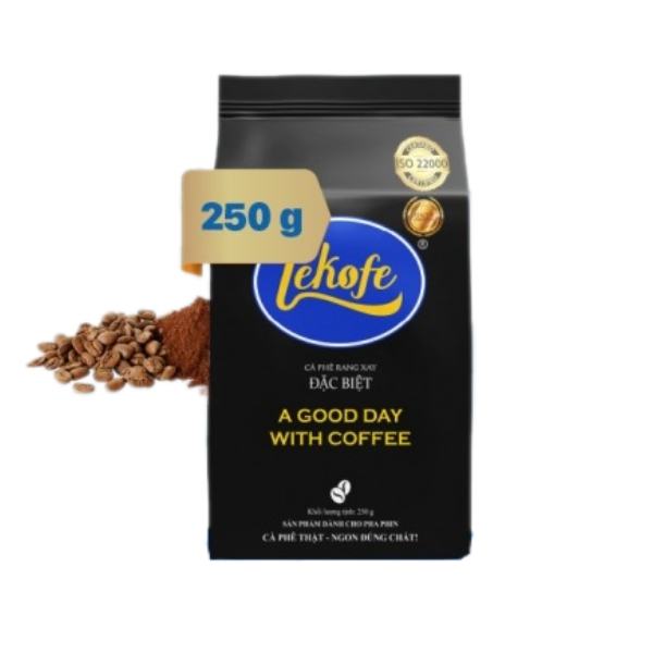 Cà Phê Lekofe Rang Xay Đặc Biệt 250G