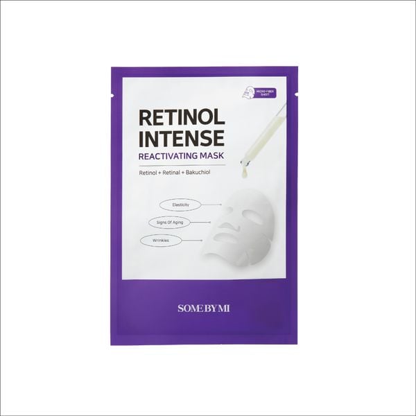 Some By Mi Mặt Nạ Giấy Retinol Intense Reactivating Mask 22G
