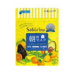  Mặt Nạ Dưỡng Ẩm Buổi Sáng Saborino Hương Trái Cây 5 Miếng Morning Facial Sheet Mask 