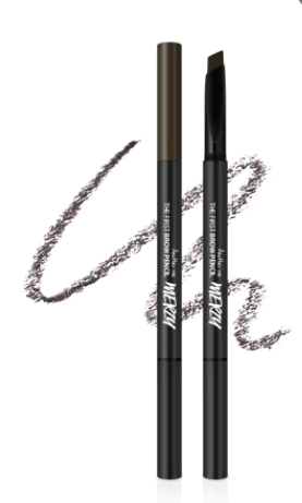 Chì Kẻ Mày Merzy The First Brow Pencil #B1 Acorn Brown Nâu Xám 0,3G - Date 3