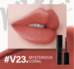  Son Kem Lì Merzy Noir In The Velvet Tint #V23 Mysterious Coral Cam Nude 4g - DATE 