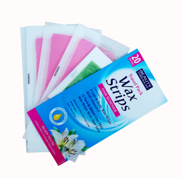 Miếng Tẩy Lông Du Lịch Beauty Formulas Travel Pack Wax Strips 20 Miếng