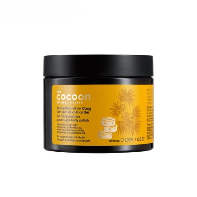 Cocoon Đường Thốt Nốt An Giang Làm Sạch Da Chết Cơ Thể 200Ml