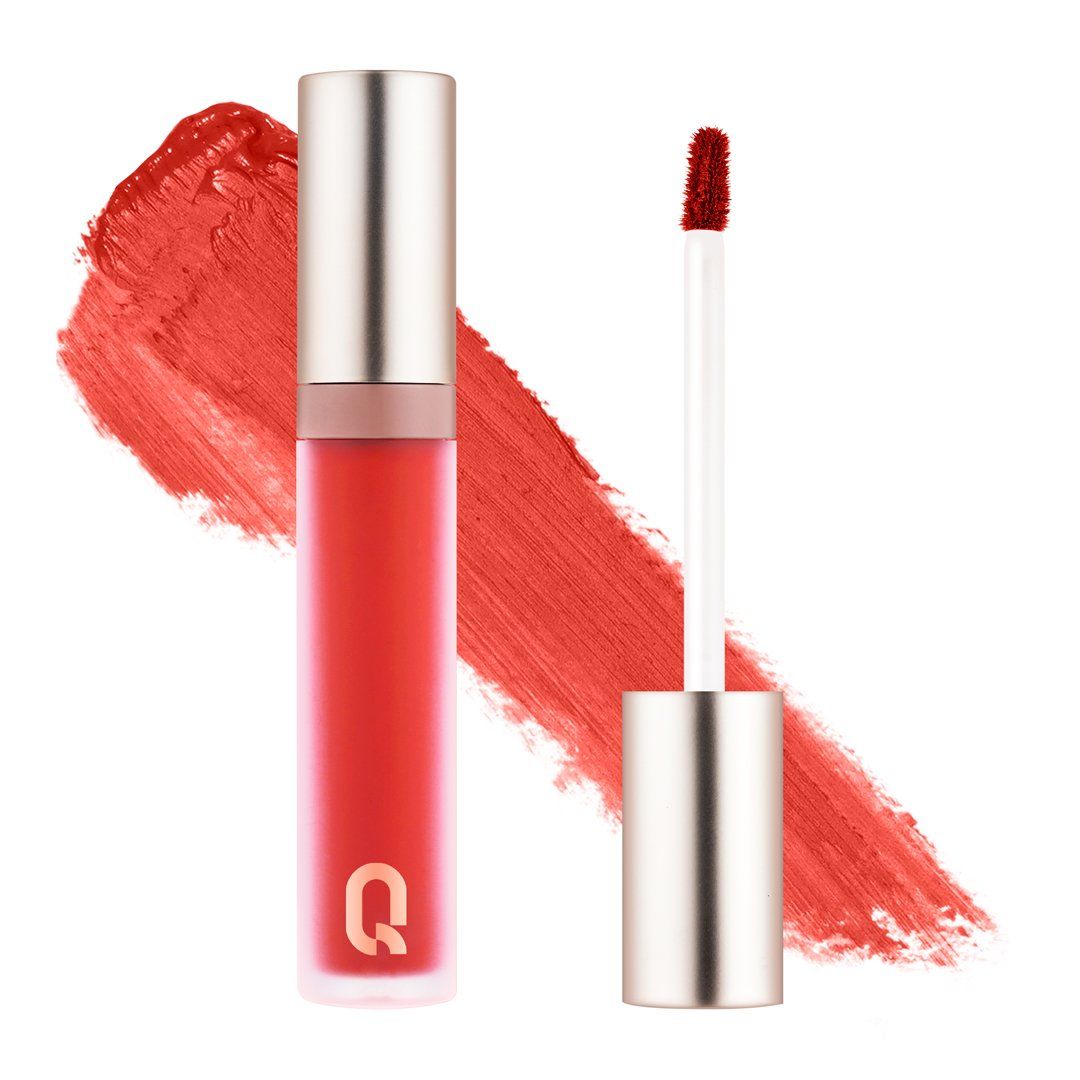 Son Môi Glamrr Q (Long Wear Lip Cream #06 Rainy Day, 5G).