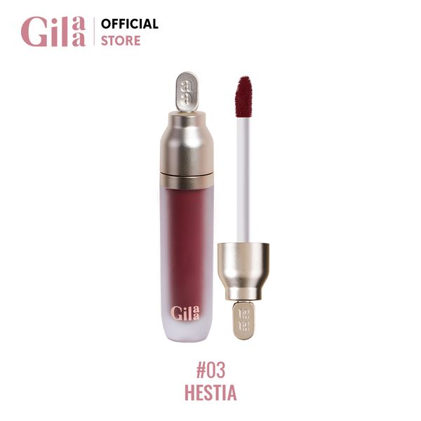 Son Môi Gilaa Plumping Lip Serum 03 Hestia Nâu Chocolate 3.6g Plumping Lip Serum #03 Hestia