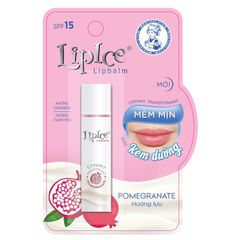  Son Dưỡng Không Màu Chuyển Kem Mịn LipIce Lipbalm Creamy Natural SPF15 - hương lựu 4.3g 