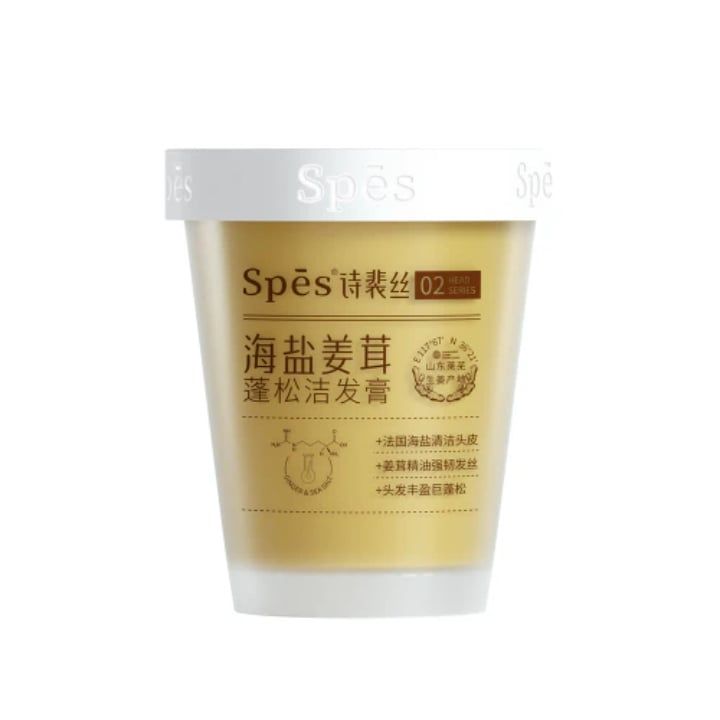 Tẩy Tế Bào Chết Da Đầu & Giảm Gàu Spes Chiết Xuất Hương Gừng Ginger Cream 280G