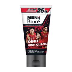  Sữa Rửa Mặt MEN's Bioré Sạch Sâu 100g 