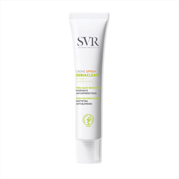 Kem Chống Nắng Giúp Giảm Mụn & Bóng Nhờn Svr Sebiaclear Crème Spf50+ 40ml