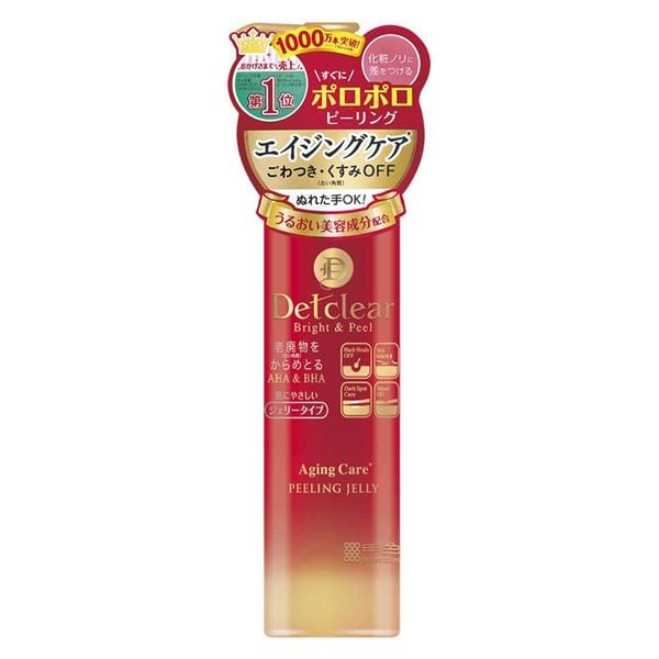 Tẩy Tế Bào Chết Dạng Gel Chống Lão Hóa Meishoku Detclear Bright & Peel Aging Care Peeling Jelly 180Ml