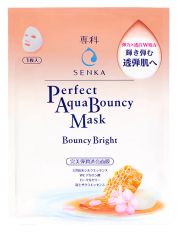  Mặt Nạ Dưỡng Trắng & Đàn Hồi Senka Perfect Aqua Bouncy Mask Bouncy Bright 25ml 