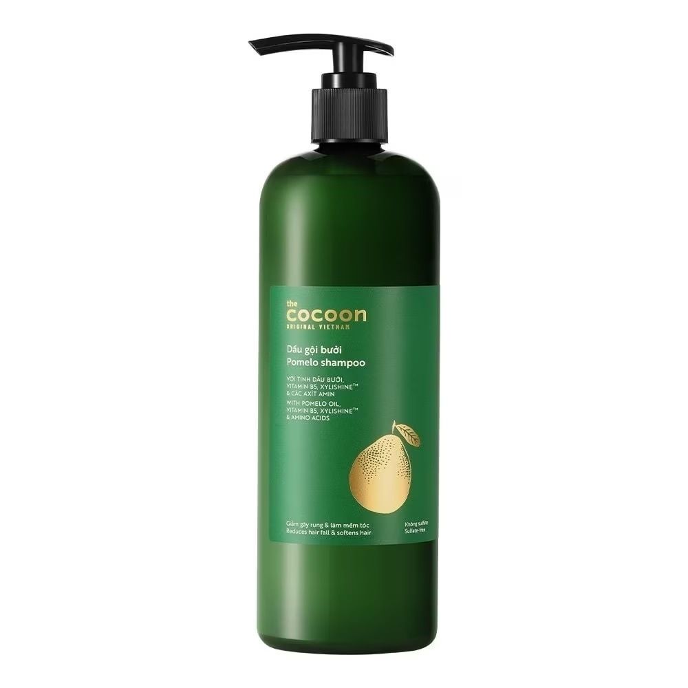 Dầu Gội Bưởi Cocoon Giảm Gãy Rụng Và Làm Mềm Mái Tóc 500ml