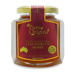 Mật Ong Pure Origins Hoa Leatherwood Organic (250g) - Úc 