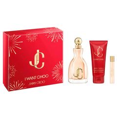  Set Nước Hoa Jimmy Choo I Want Choo EDP 100ml + 7.5ml + Body Lotion 100ml 