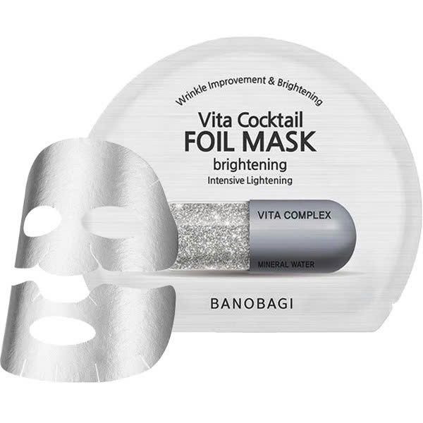 Mặt Nạ Bnbg Vita Complex Dưỡng Sáng, Mờ Thâm Nám 30ml Vita Cocktail Brightening Foil Mask